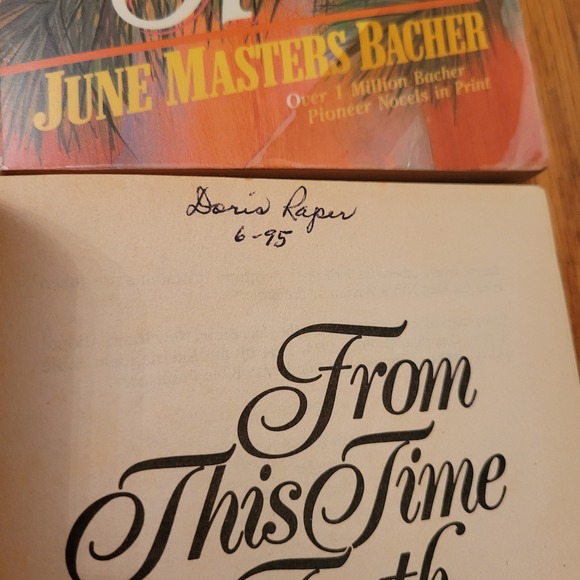 June Masters Bacher Pioneer Romance Novels Lot Set 6 Books Christian Fiction - Picture 4 of 5